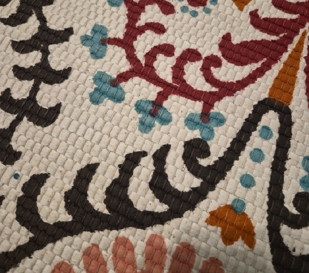 Colorful Patterned Bath Towel - Picture 2 of 2